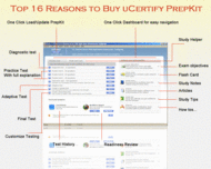 uCertify 1Z0-053 OCP: Oracle Database 11 screenshot